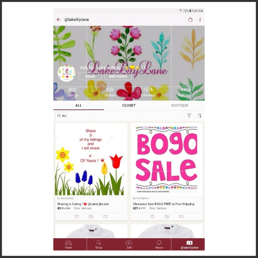 Clearance Sale